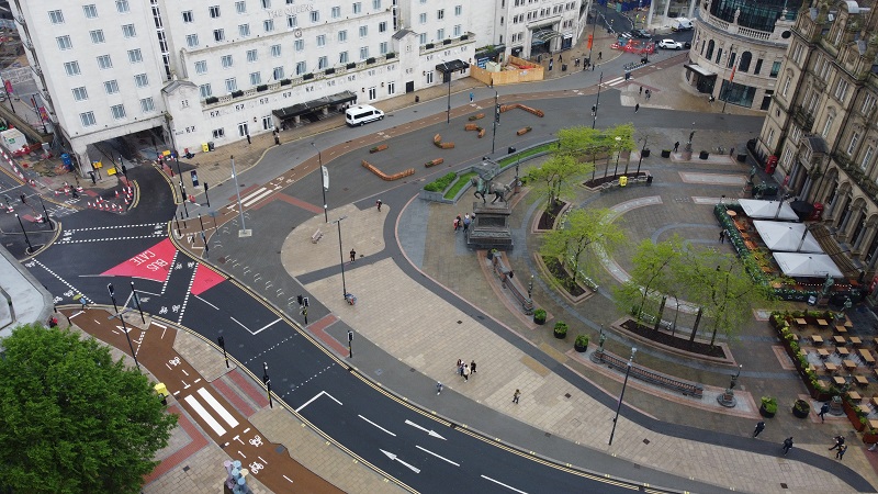 Image of City Square in June 2024