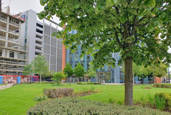 Picture of a medium sized city centre public open space at Sovereign Square