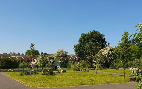 Picture of a medium public open space at Alder Road, Grimes Dyke