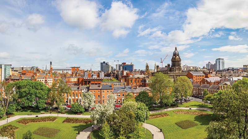 Park Square skyline